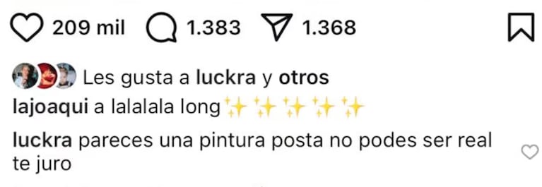 Luck Ra piropeó a La Joaqui.