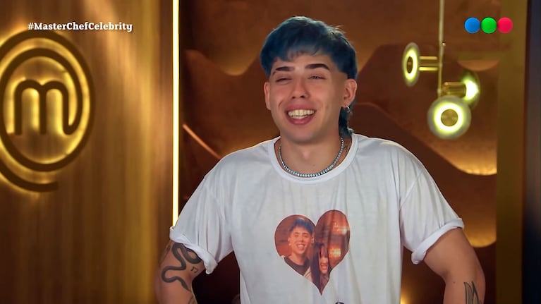 Luck Ra, sonrojado: Wanda Nara lo interrogó sobre su noviazgo con La Joaqui (Telefe)