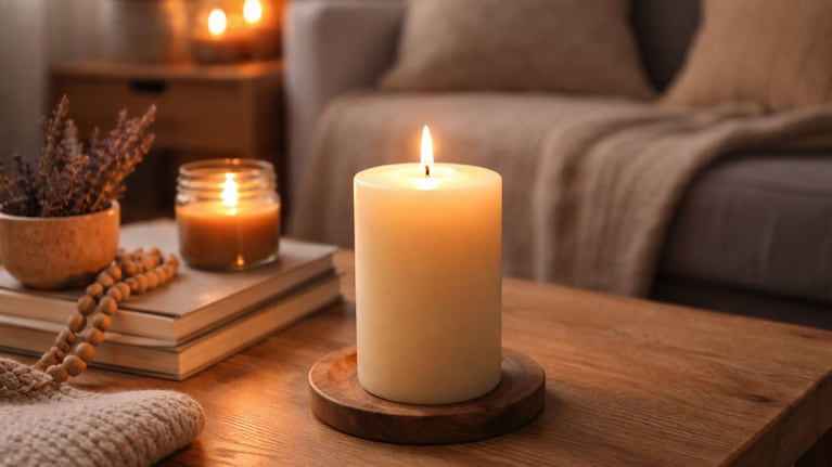 Luego de colocar la vela en el freezer, su consumo se vuelve más parejo y se derrite menos. Foto Freepik