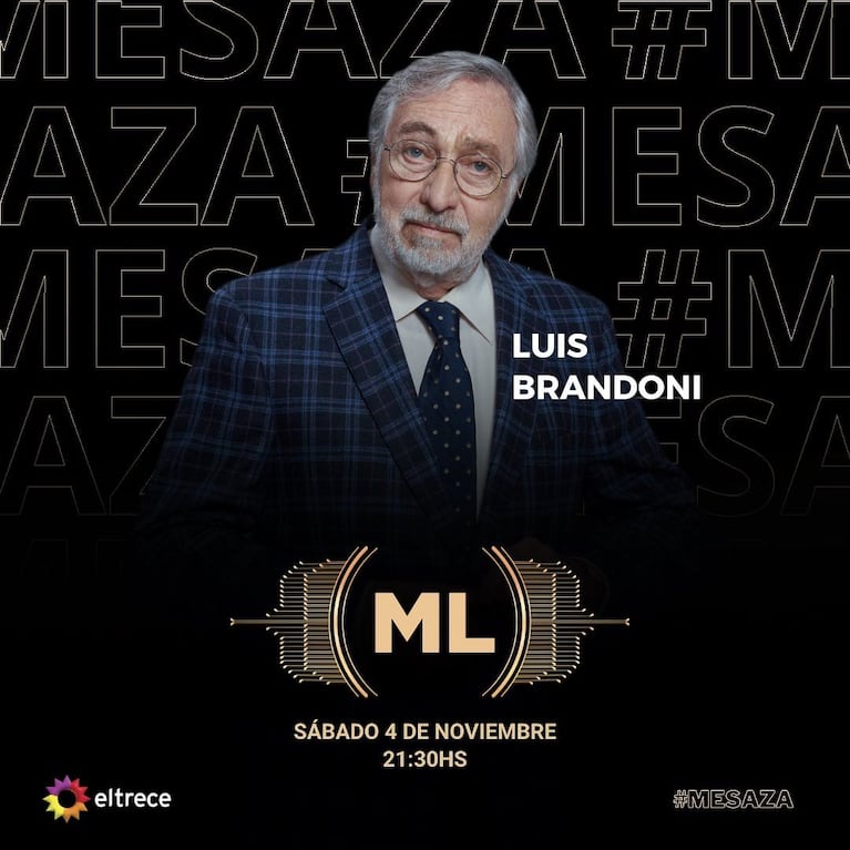 Luis Brandoni (Foto: Instagram @mirthalegrand)