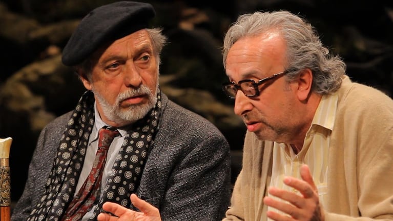 Luis Brandoni y Eduardo Blanco en "Parque Lezama"