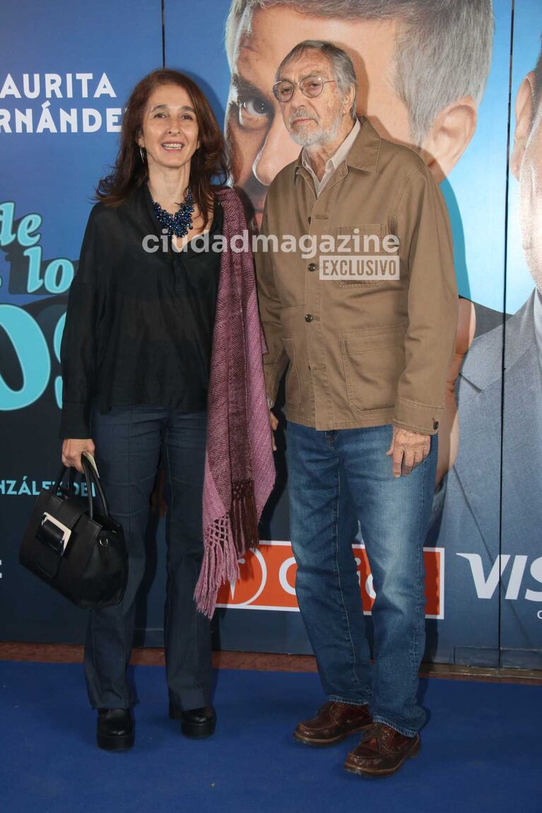 Luis Brandoni y Saula Benavente (Foto: Movilpress)