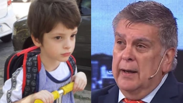 Luis confirmó que su hijo fue dado de alta, pero sigue "preocupado".