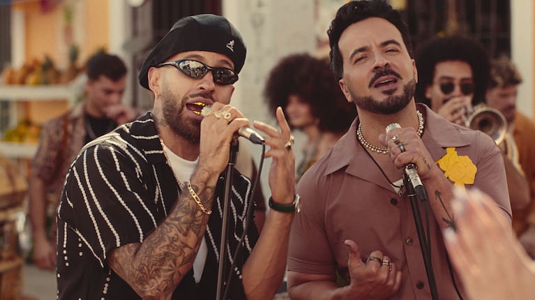 Luis Fonsi y Feid (Foto de prensa, Universal Music)