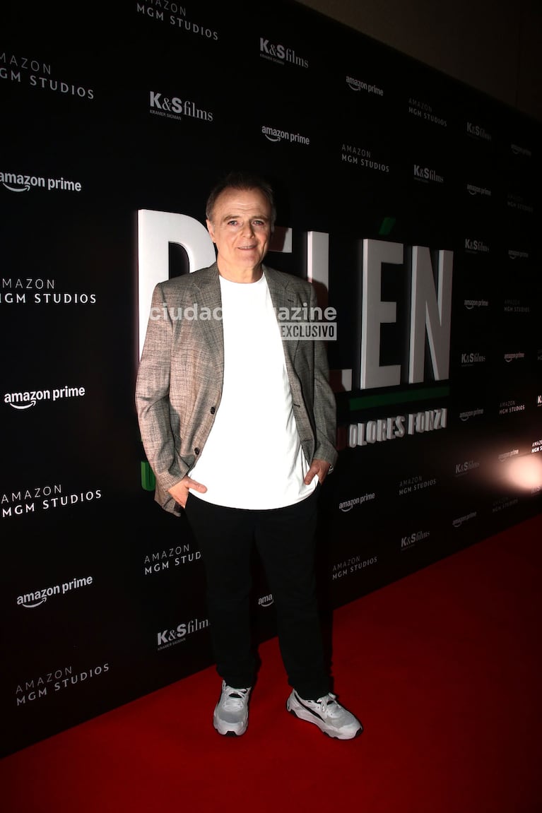 Luis Machín en el estreno de Belén (Foto: Movilpress).