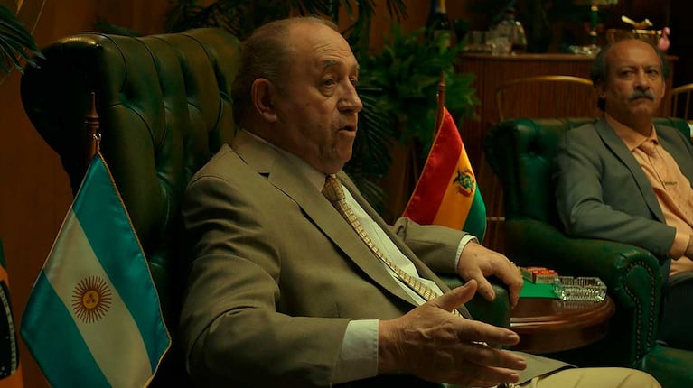 Luis Margani como Julio Grondona en El Presidente (Foto: gentileza Prime Video)