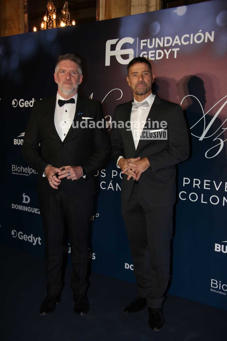 Luis Novaresio con Braulio Bauab (Foto: Movilpress)