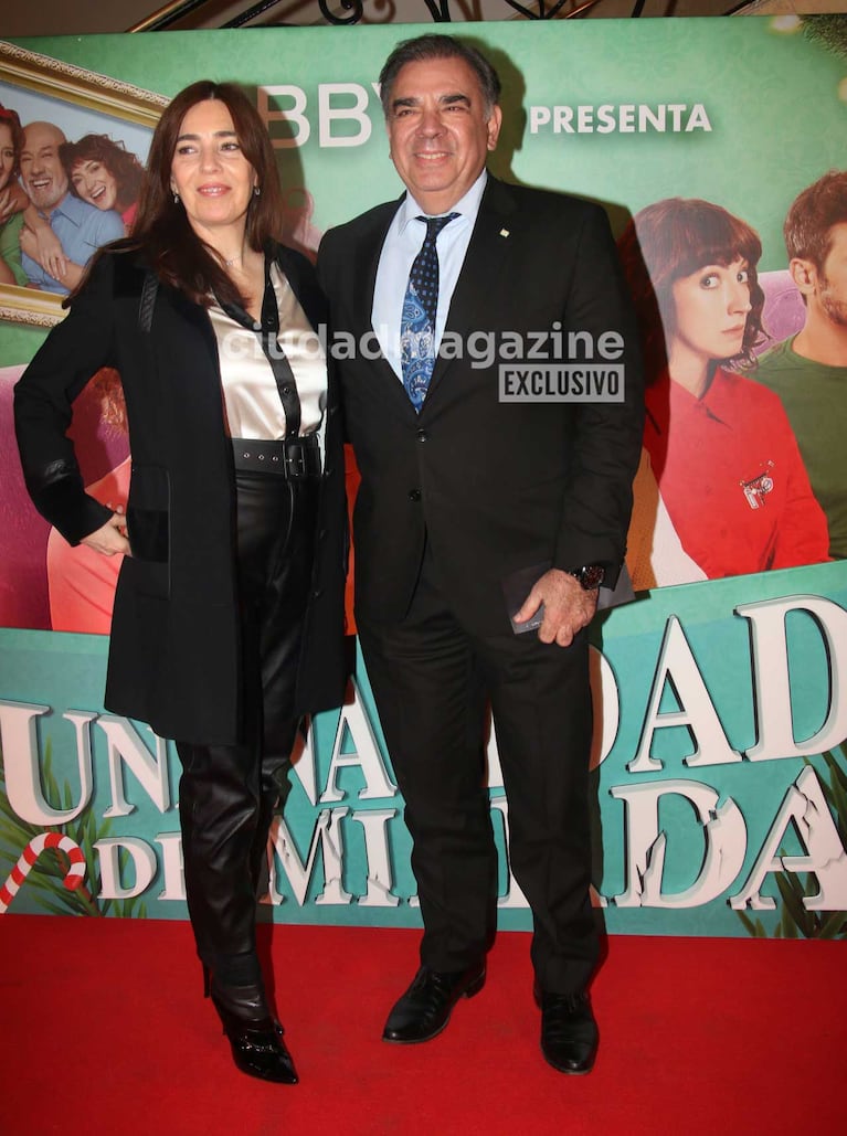 Luis Otero y esposa Silvina (Foto: Movilpress)