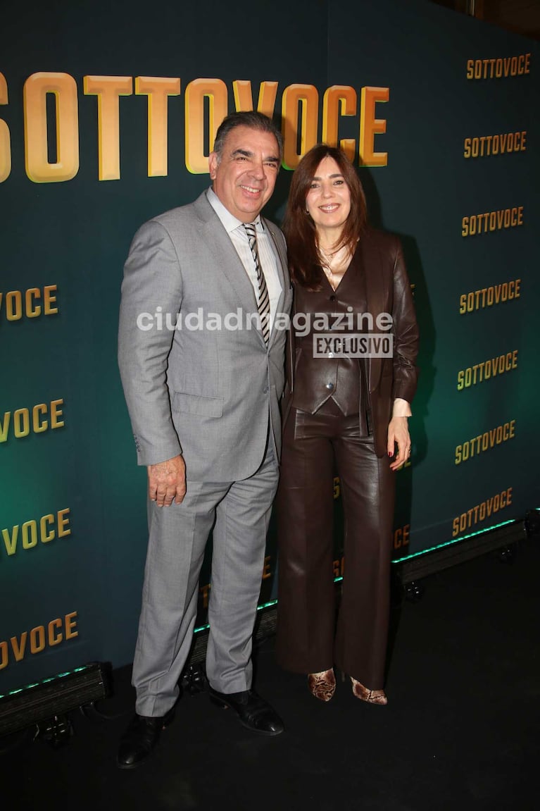 Luis Otero y Silvina (Foto: Movilpress)