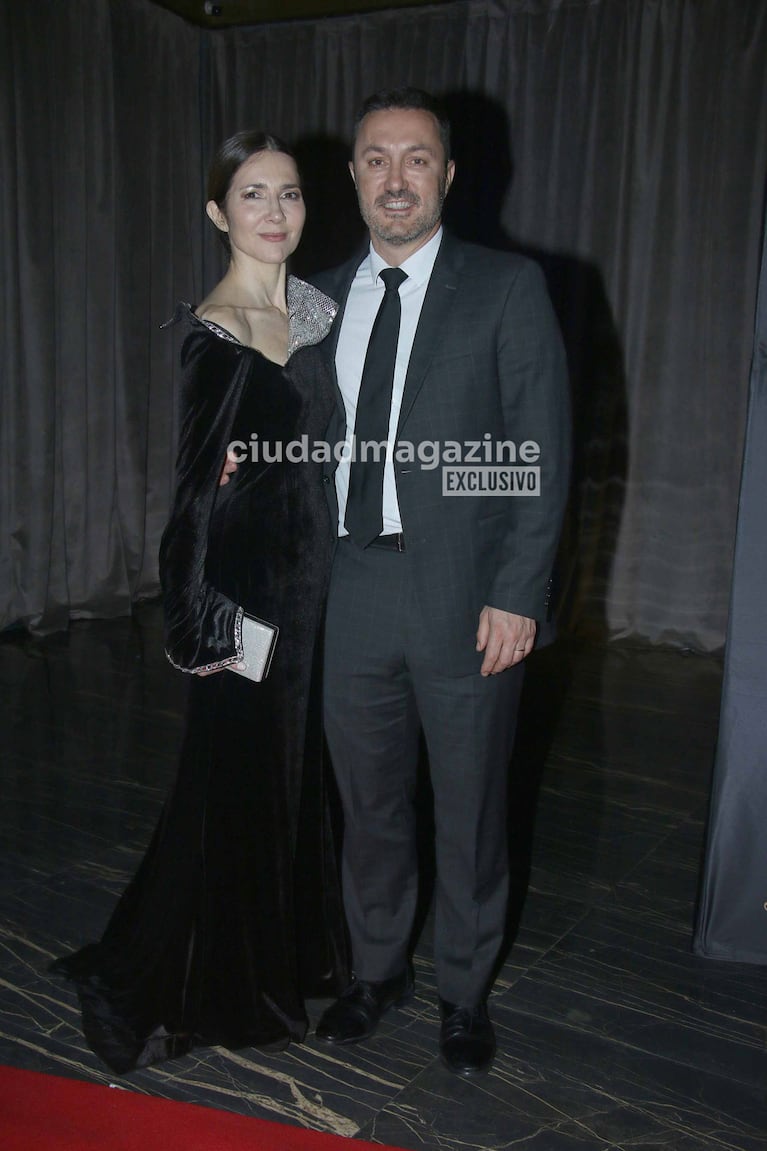 Luis Petri y Cristina Pérez en la gala de Asociar (Foto: Movilpress).