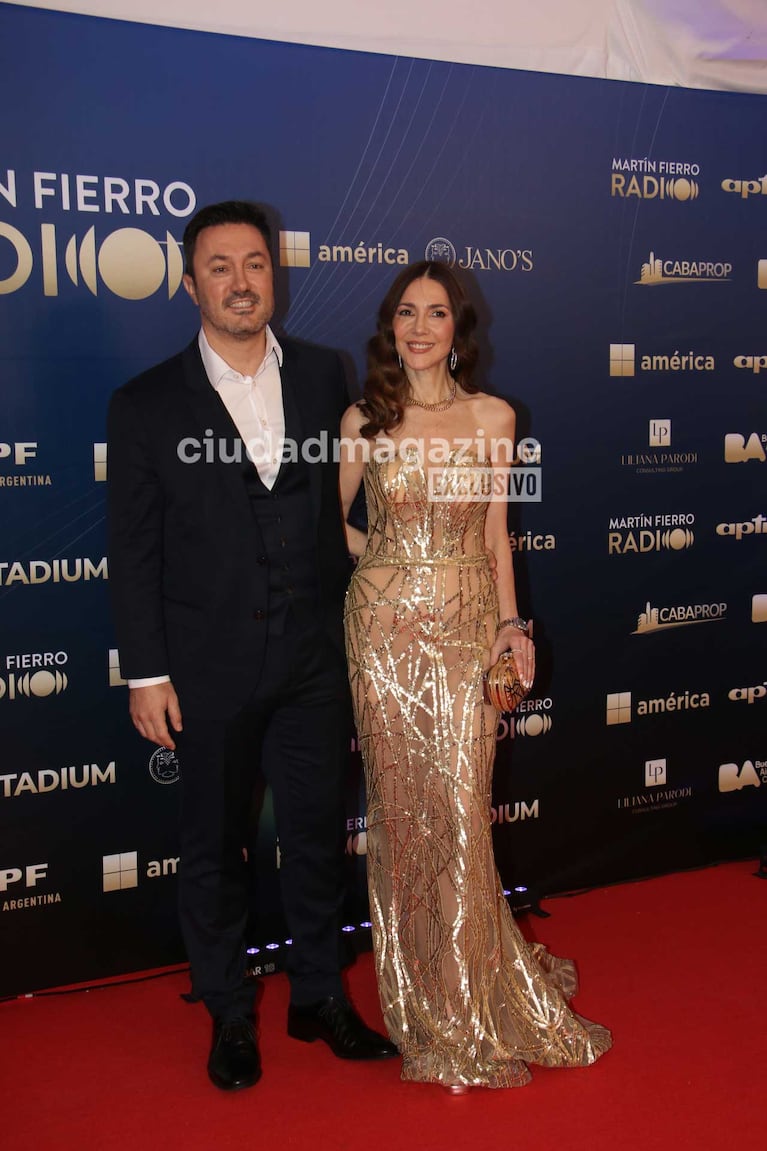 Luis Petri y Cristina Pérez (Foto: Movilpress)