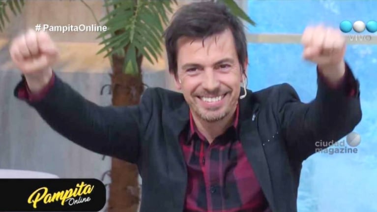 Luis Piñeyro fue papá por primera vez a los 46 años: nació Indiana (Foto: Captura)