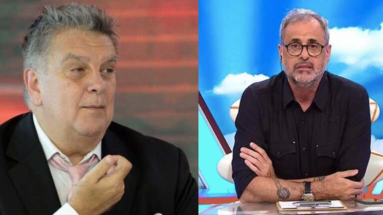 Luis se lamentó por no haber sido invitado a la boda de Jorge y Romina.