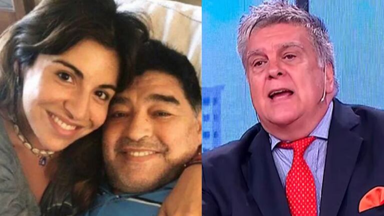 Luis se refirió al apodo que le habría puesto Diego a Gianinna.