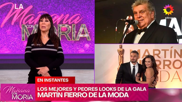 Luis Ventura, cara a cara con Nico Occhiato tras la polémica por los Martín Fierro (captura de eltrece)