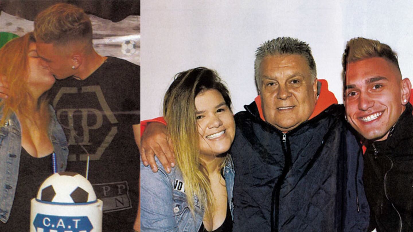 Luis Ventura, cerca de Morena Rial y presente en el cumpleaños de su novio (Fotos: revista Pronto)