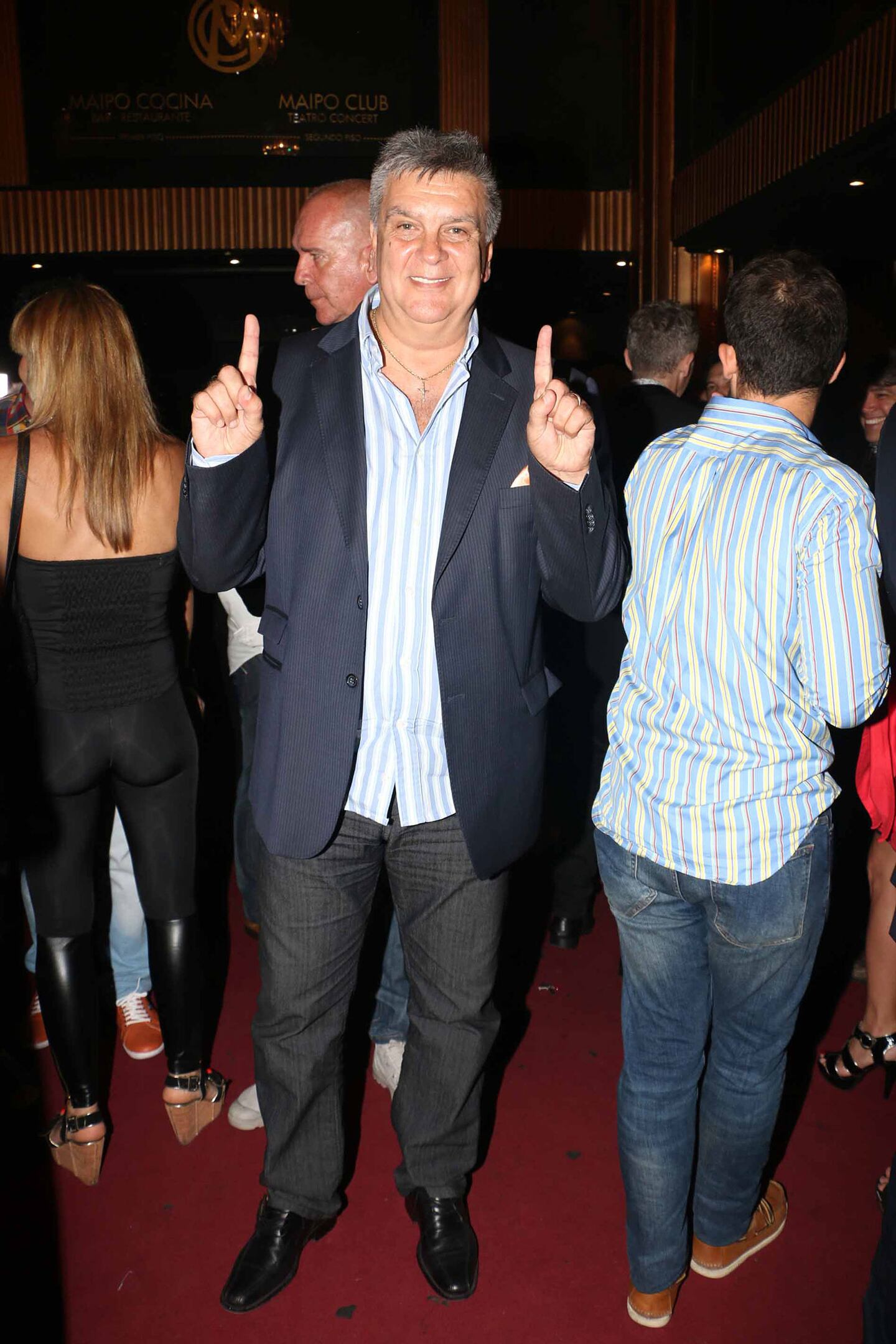 Luis Ventura, en el estreno de El Hombre de la Mancha (Foto: Movilpress)