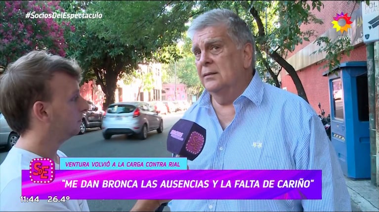 Luis Ventura habló con Socios del Espectáculo.