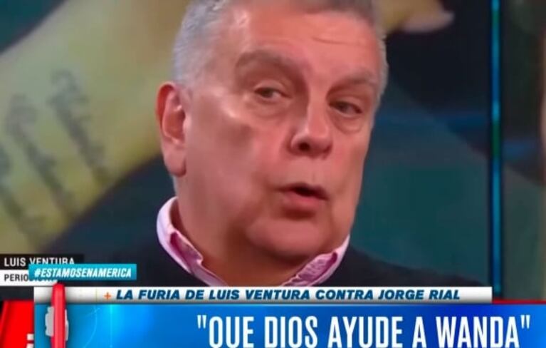 Luis Ventura habló de la salud de Wanda Nara: "Que Dios la ayude; no está bien"