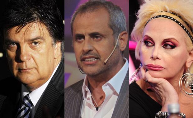 Luis Ventura, Jorge Rial y Carmen Barbieri. (Foto: Web)