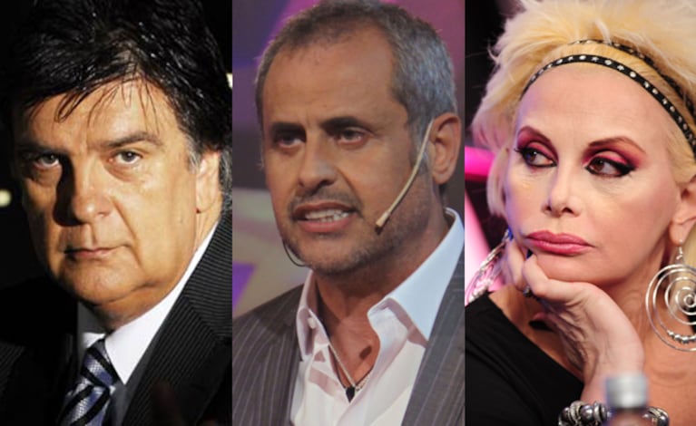 Luis Ventura, Jorge Rial y Carmen Barbieri. (Foto: Web)