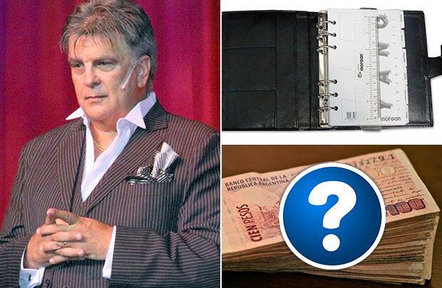Luis Ventura recuperó parte de la agenda que le habían robado y pagó una recompensa. (Foto: Web)