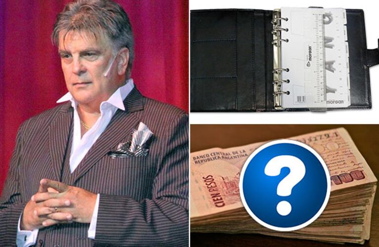 Luis Ventura recuperó parte de la agenda que le habían robado y pagó una recompensa. (Foto: Web)
