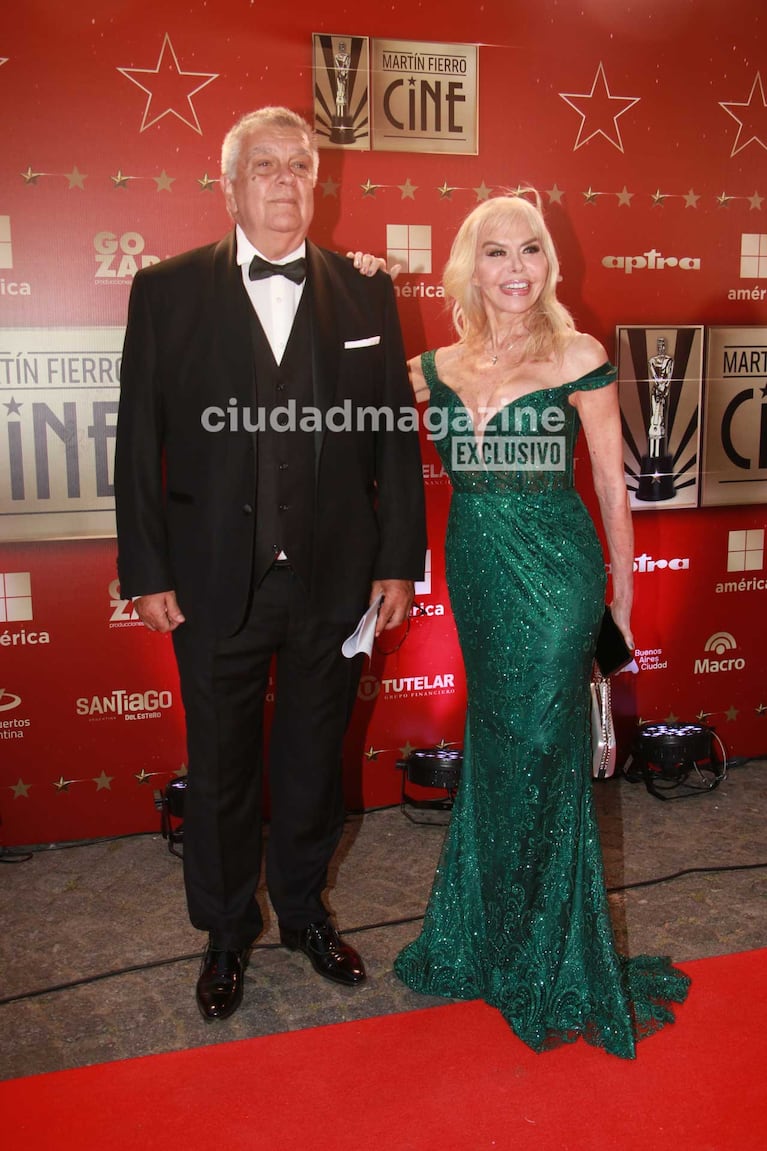 Luis Ventura y Adriana Aguirre (Foto: Movilpress)