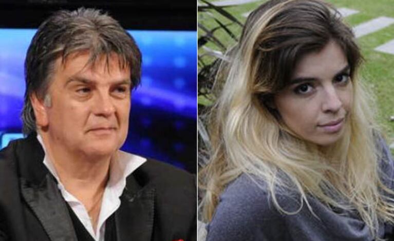 Luis Ventura y Dalma Maradona, nuevamente enfrentados. (Foto: archivo Web)