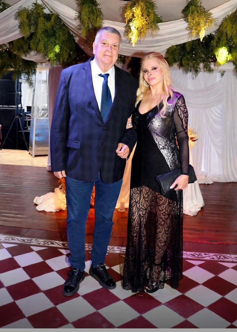 Luis Ventura y Fabiana Liuzzi. (Foto: @fabiana_liuzzi)