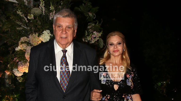 Luis Ventura y Fabiana Luizzi. (Foto: Movilpress)