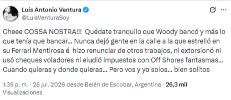 Luis Ventura y Jorge Rial