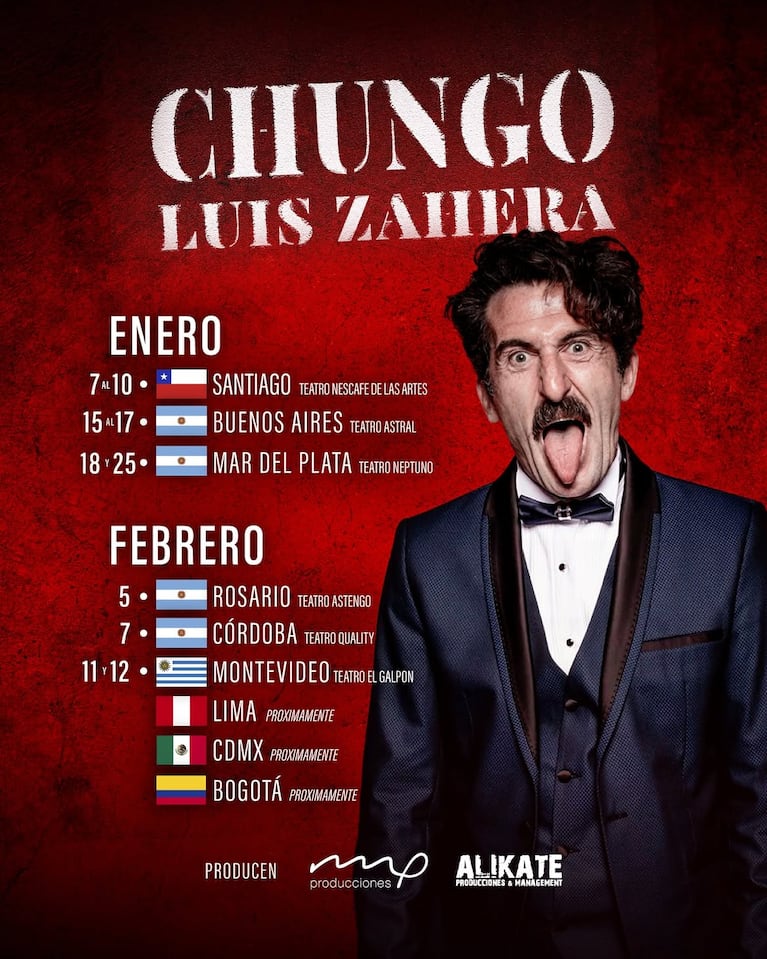 Luis Zahera hará Chungo en Argentina. (Foto: @luiszahera)