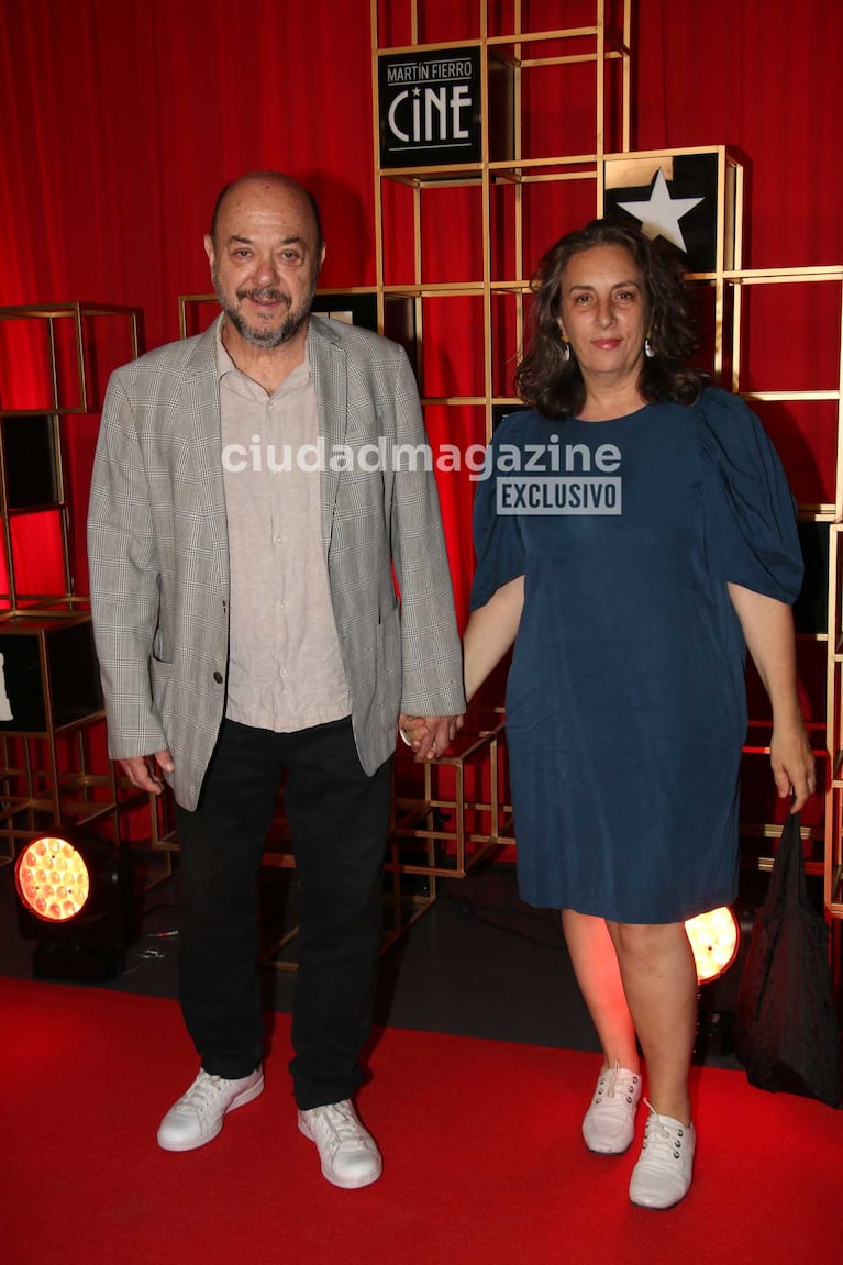 Luis Ziembrowski y Paula Hernández (Foto: Movilpress)