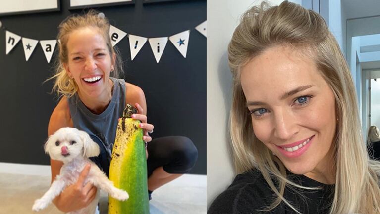 Luisana Lopilato cosechó un zucchini gigante de su huerta orgánica e hizo una divertida comparación.