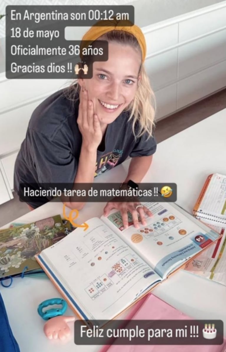 Luisana Lopilato cumplió 36 años y lo celebró de una manera muy particular