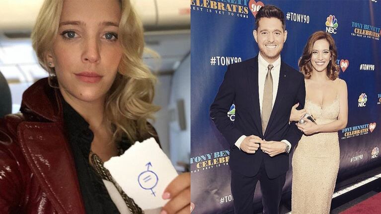 Luisana Lopilato estaría embarazada de una nena