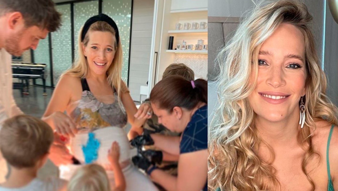 Luisana Lopilato mostró la tradición familiar que tiene con Bublé y sus hijos en sus embarazos.