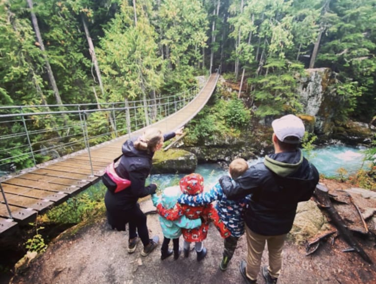 Luisana Lopilato retrató su "día perfecto" junto a Michael Bublé y sus hijos: "No importa si llueve o sale el sol mientras sea con mis amores"
