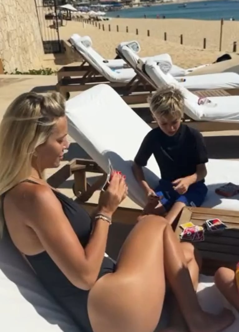 Luisana Lopilato se fue de vacaciones a la playa. Foto: IG | luisanalopilato