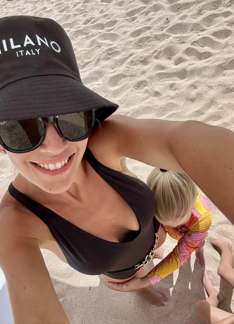 Luisana Lopilato se fue de vacaciones a la playa. Foto: IG | luisanalopilato