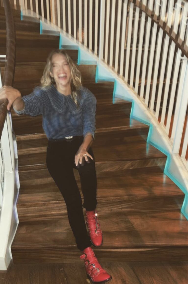 Luisana Lopilato se mostró muy emocionada por su regreso a Argentina: "El nivel de felicidad que manejo"