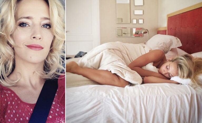 Luisana Lopilato, su foto sexy y "remolona". (Foto: Instagram)