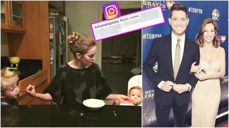 Luisana Lopilato, una súper mamá con sus hijos cuando Michael Bublé viaja (Fotos: Instagram)