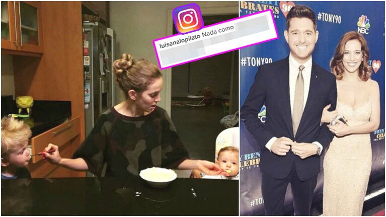 Luisana Lopilato, una súper mamá con sus hijos cuando Michael Bublé viaja (Fotos: Instagram)