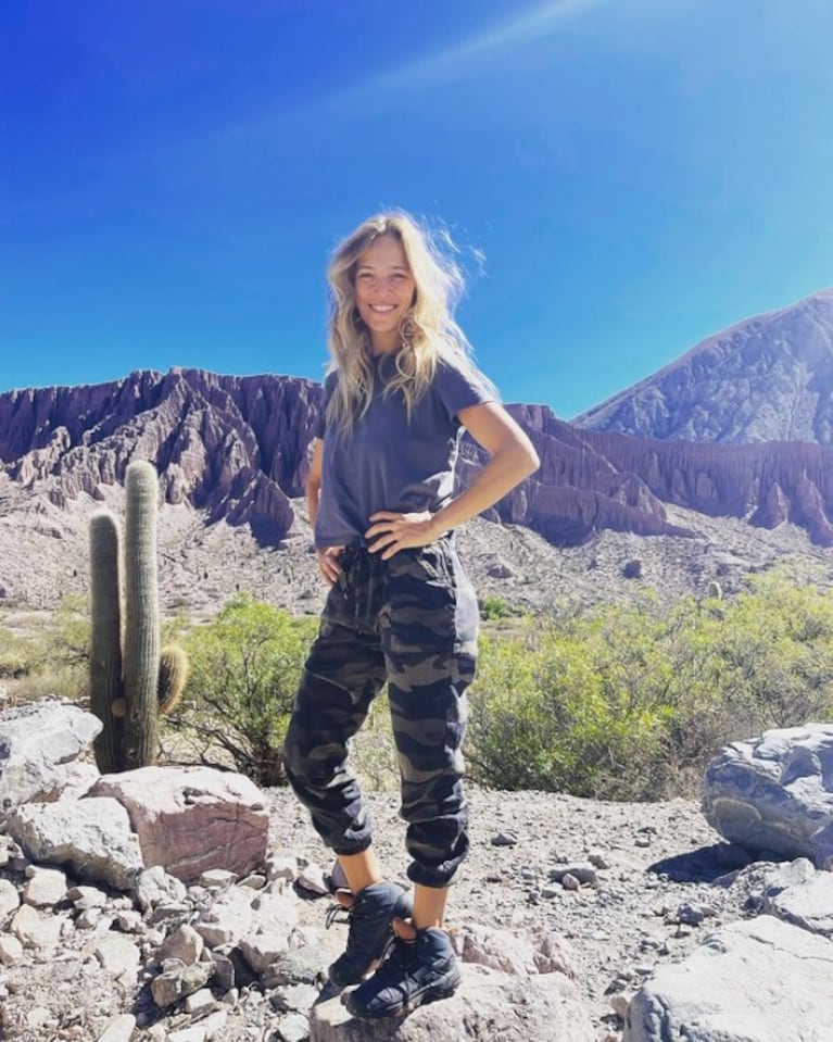 Luisana Lopilato viajó a Jujuy y compartió fotos con sus hijos: "Estoy emocionada de disfrutar con mi familia estos paisajes"