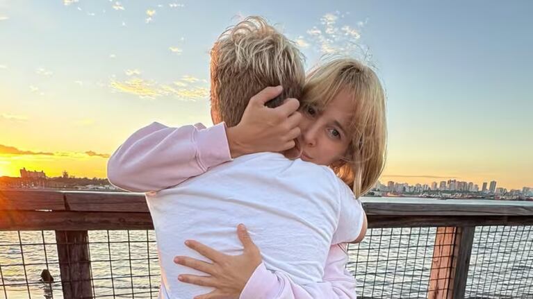 Luisana Lopilato y el nuevo hobby de Noah. CRÉDITO: Instagram