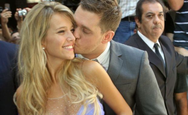 Luisana Lopilato y Michael Bublé.