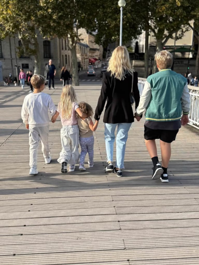 Luisana Lopilato y Michael Bublé compartieron postales familiares desde París: “Un viaje inolvidable” | Créditos: Instagram @luisanalopilato