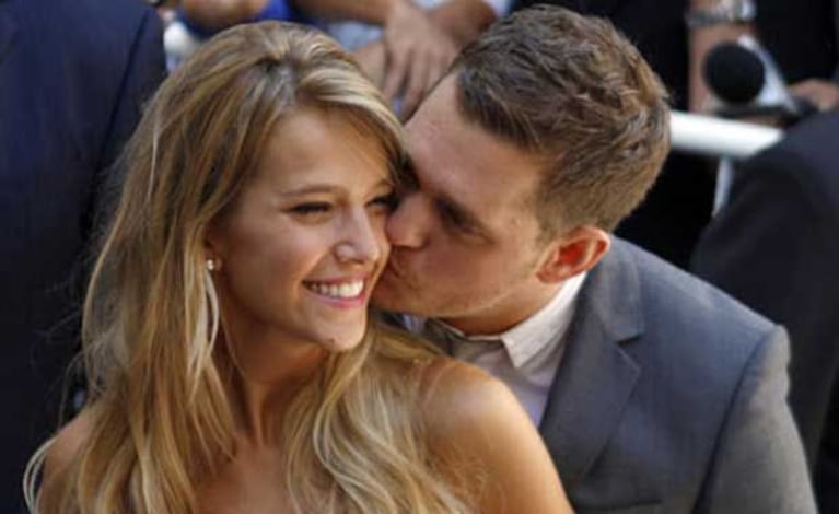 Luisana Lopilato y Michael Bublé, en Argentina. (Foto: Web)